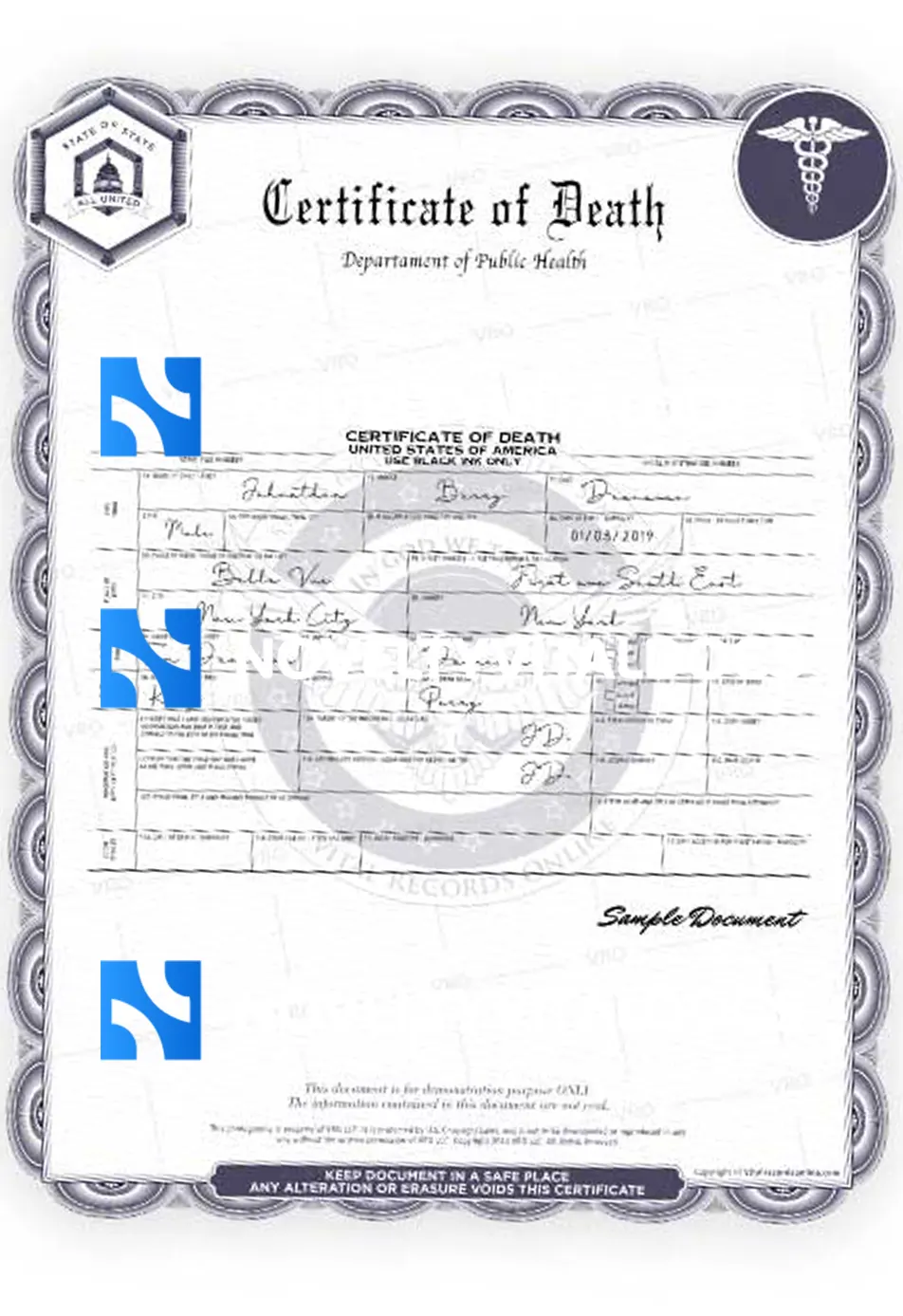 death cert