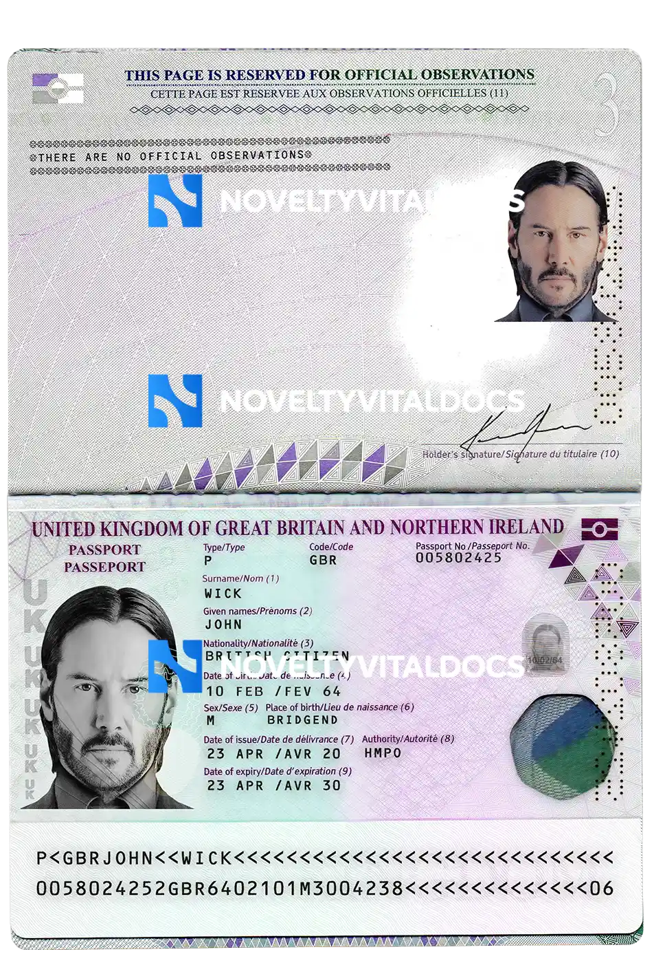 uk passport