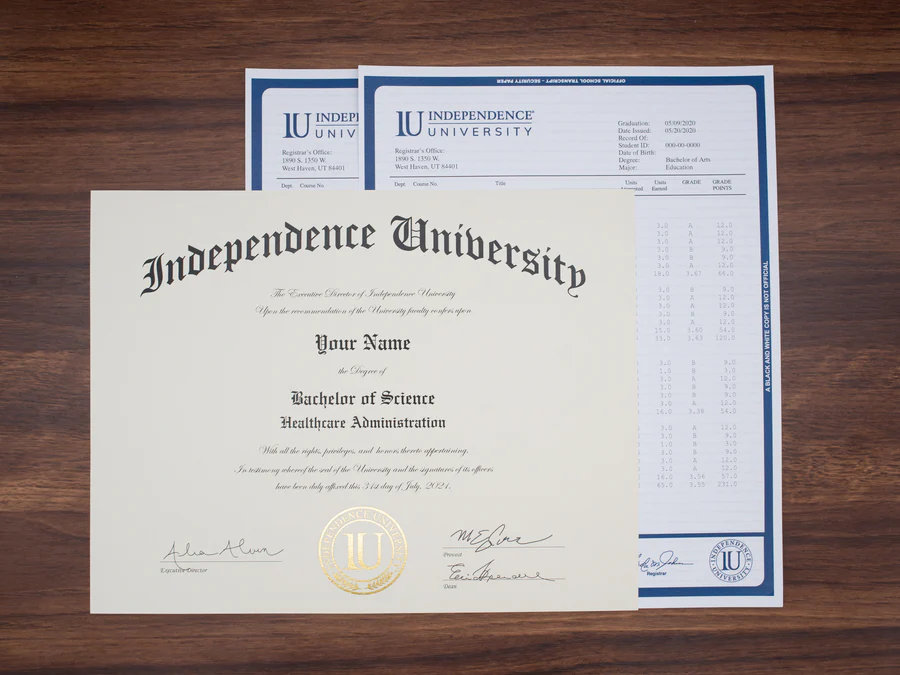IndependenceUniversityDip-Trx