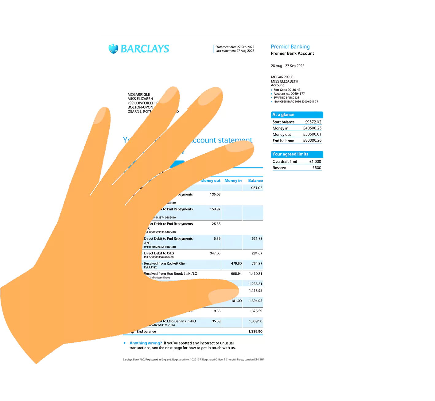 utility bill